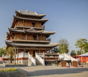 中国广东湛江遂溪孔圣山文昌阁