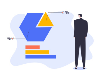 男生在分析数据