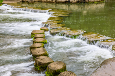 中国贵州安顺陡坡塘瀑布景区