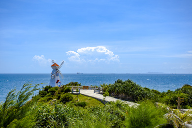 中国广东省茂名市电白区博贺镇放鸡岛