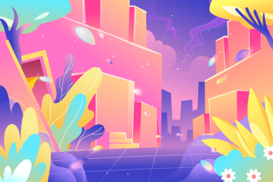 电商购物节活动矢量插画