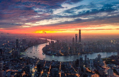 上海陆家嘴航拍