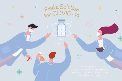 新疫苗研发概念插图