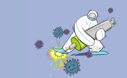 给病毒打针的医生