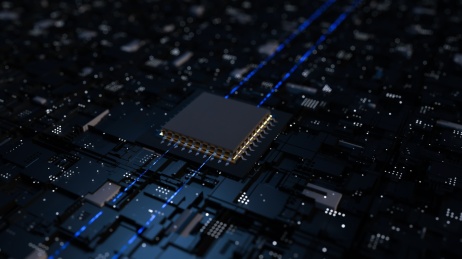 创意芯片背景