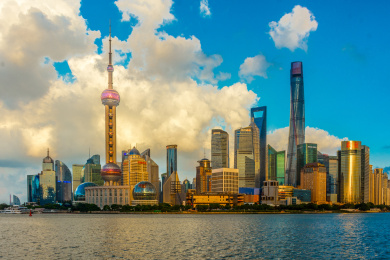 上海陆家嘴建筑群