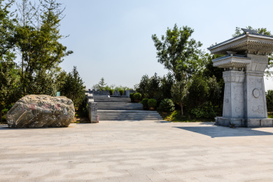 中国河北省衡水市园博园风光