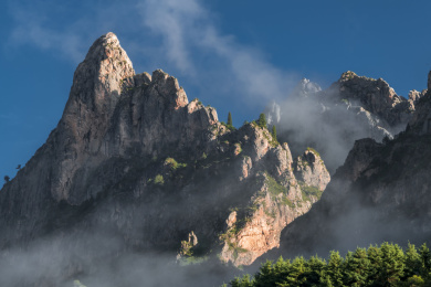 中国甘肃甘南扎尕那的风光