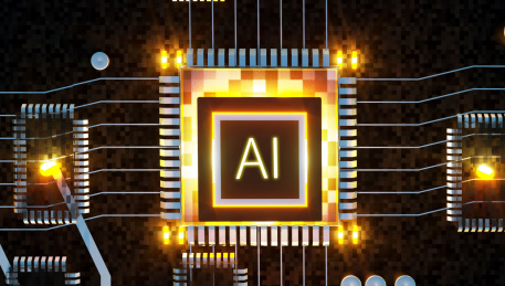 电路板AI科幻概念图