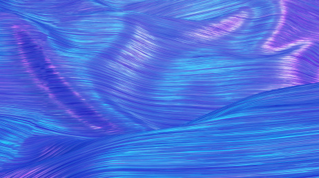 3d三维立体抽象螺旋布料蓝色背景