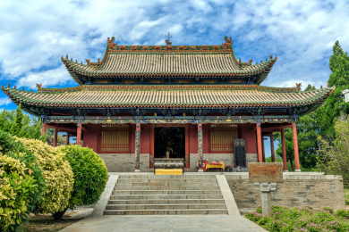 中国山西省运城市解州关帝庙御园圣行祠