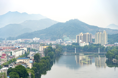 中国河南省信阳市新县县城