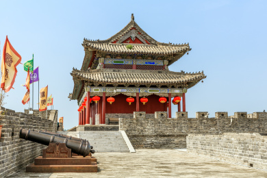 中国河南省商丘古城城楼