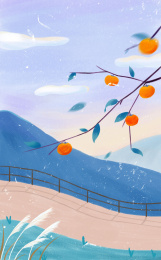 节气霜降美丽风景