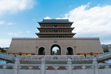 甘肃武威的南城门