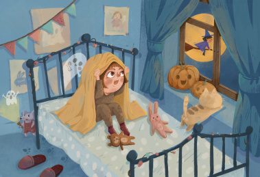 万圣节窗外有什么