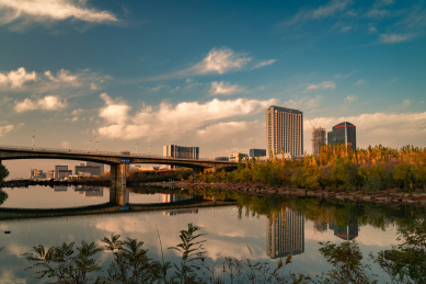 中国新疆乌鲁木齐小绿谷公园
