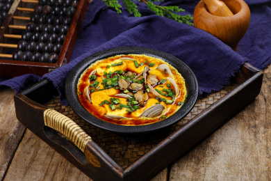 营养美味家常菜文蛤蒸蛋