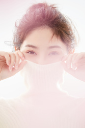 年轻中国女性肖像