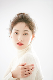 年轻中国女性肖像
