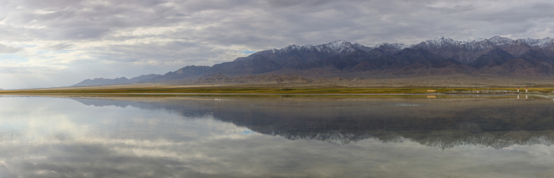 中国青海海西大柴旦湖风光