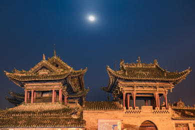 中国河南南阳市社旗县山陕会馆古建筑