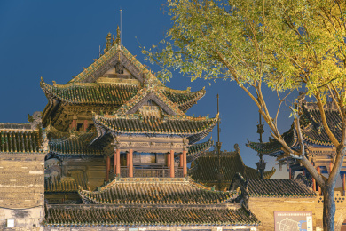 中国河南南阳市社旗县山陕会馆古建筑