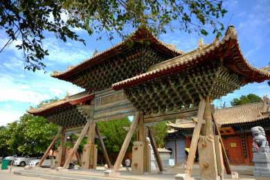 中国甘肃武威海藏寺