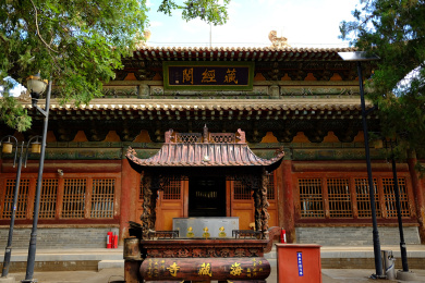 中国甘肃武威海藏寺