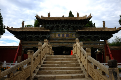 中国甘肃武威文庙