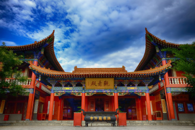 中国 甘肃威武鸠摩罗什寺