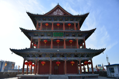 中国甘肃武威南城门