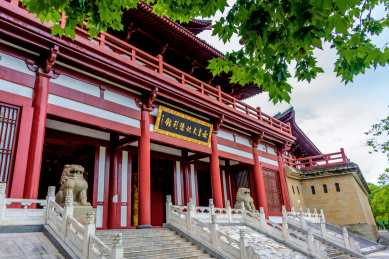 中国四川广元皇泽寺景区女皇文化陈列馆