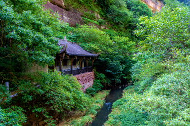 中国四川广元剑门关风景区