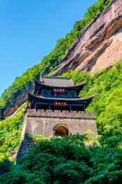 中国四川广元剑门关风景区剑阁关楼