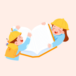 儿童教育矢量插画