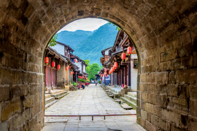 中国四川广元昭化古城临清门