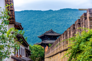 中国四川广元昭化古城拱极门