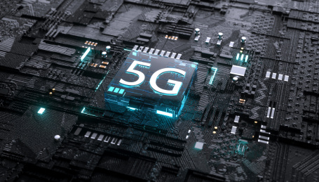 5G芯片科技概念
