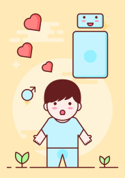 MBE风性教育插画