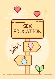 MBE风性教育插画