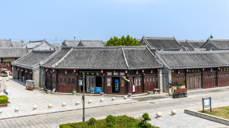 中国河南省商丘市归德府城古街老建筑