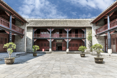 中国河南省商丘古城侯方域故居明清古民居