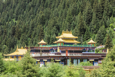 中国四川甘孜佐钦大圆满寺