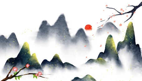 中国水墨山水画