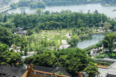 中国江苏镇江金山寺风光
