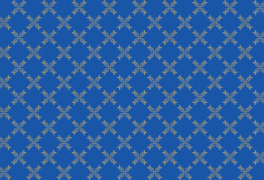 蓝色的花纹矢量背景图案