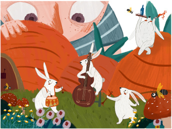 儿插 兔子的聚会