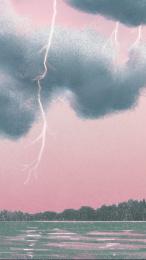 文艺风二十四节气风景 竖版质感肌理