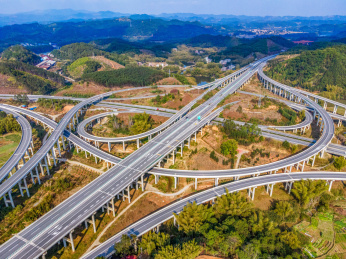 中国广西梧州倒水南立交